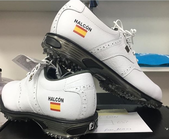 Zapatos golf personalizados para regalo